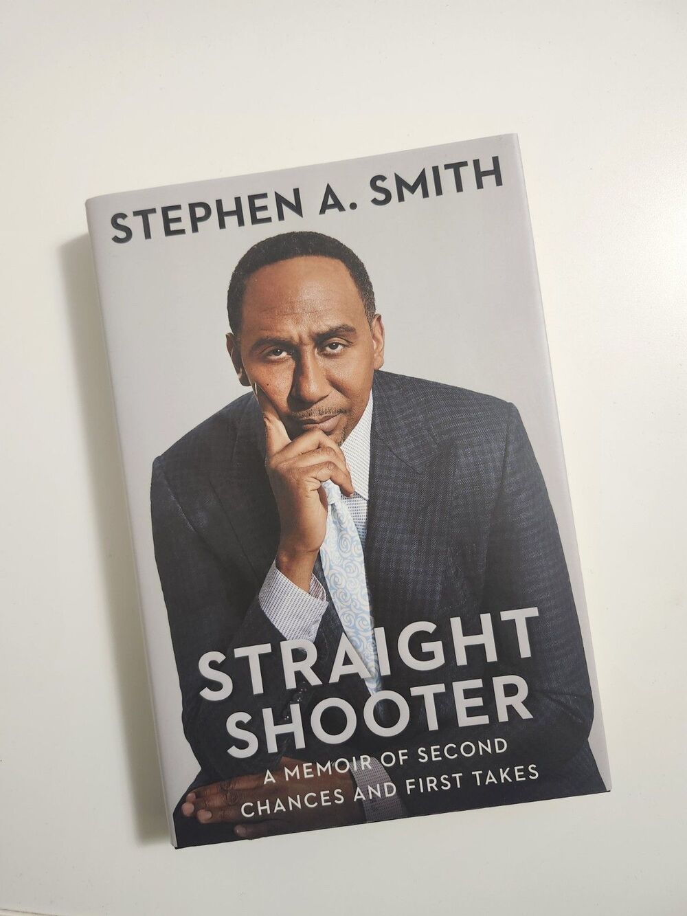 SIGNED Stephen A. Smith "Straight Shooter" (1st Edition/Hardcover) Book NEW
